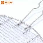 Stainless Steel BBQ Wire Mesh Grill Net BBQ Grill Grate Racks For Outdoor Barbecue Camping