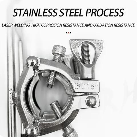Stainless Steel Clamp-On Fishing Rod Holder For Boat Rails (7/8" To 1") - 1, 2, Or 4 Pack