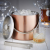Import stainless steel copper  Wine Chiller wine cooler   rose gold ice bucket from China
