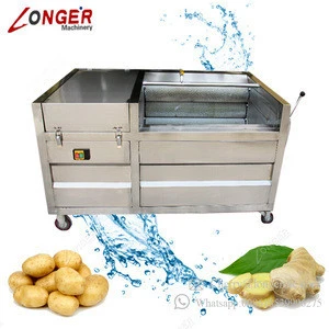 Stainless Steel Industrial Fruit Peeling Vegetable Washing Machine