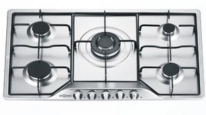 stainless steel panel gas stove for cooking use