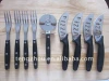 Stainless Steel Pizza Knife Set with Pizza Forks & Knives