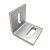 Import Stainless Steel SS304 90 Degree L Type Corner Brace Angle Bracket / Deck Hardware Brackets from China