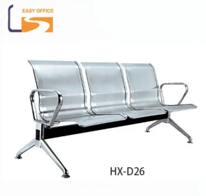 Stainless steel waiting chairs