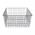 Import Stainless Steel Wire Baskets Set Of Three With Hanging Stand Kitchen Vegetable Storage Baskets Customized Size Bulk Quantity from India