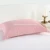 Import Stock Microfiber  Fabric Washable  Solid Colour Pillow Case from China