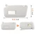 Import Sun Visor grey driver left side with mirror 92011SC033LO sun visor replacement for Subaru Forester 2009 2010 2011 2012 2013 from China