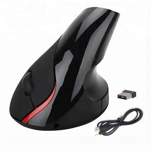 SUNGI S6 2.4G Wireless Ergonomic Vertical Mouse 1000 / 1200 / 1600DPI 5 Buttons Rechargeable Battery