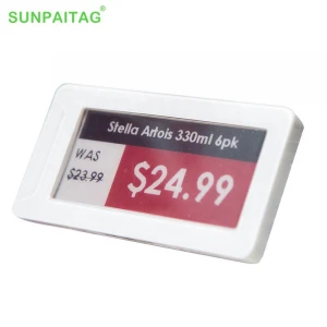 SUNPAITAG Full Graphic Supermarket Digital Price Tags Wireless E-ink Display Electronic Shelf Price Label ESL Demo Kit