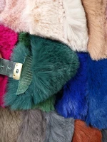 super soft rabbit faux fur 2cm high quality fake rabbit fur