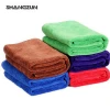 supplier custom design 200-400gsm large drying best wash car microfiber cleaning towel