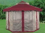 Supply Leisure Iron Gazebo For Outdoor Furniture