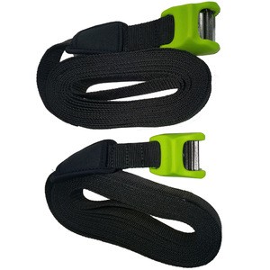 Surf rack tie down strap heavy duty roof straps with silicon cover