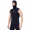 swimming jacket blind stitch neoprene unisex surfing 3mm wetsuit vest with hood