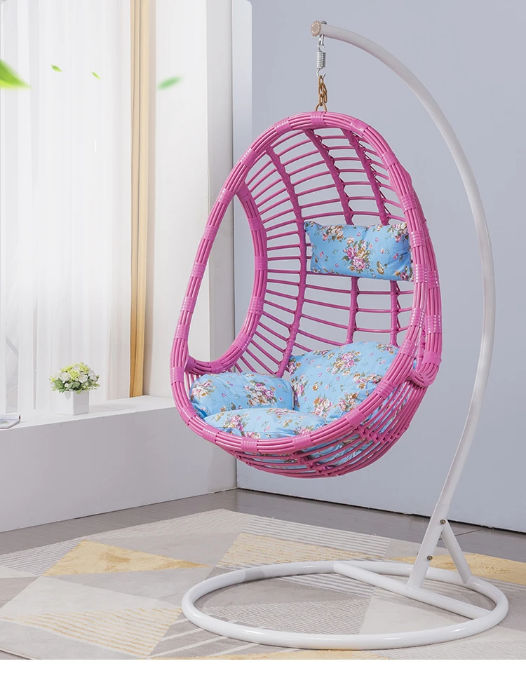 SY925-1  Outdoor  Hanging Rattan  Chairs Patio Swing Bedroom  Swing Egg  Chair Customized Contemporary   Furniture