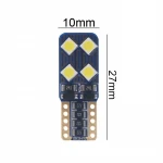 T10 2835 8smd display width light non-polar decoding display width light highlight LED car light