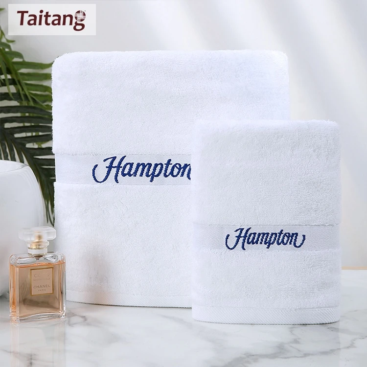 Taitang Hotel Linen Buy 3 4 5 Star Hotel White 100% Cotton Towels Bath Set