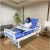 Import The cheapest steel with silent wheels 1 Function medical bed durable hospital nursing bed from China