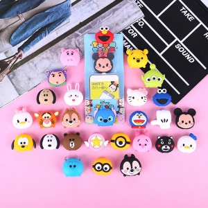 The factory selling 3D Models Cute Animal Bite Earphone Charging USB Data Cartoon Cable Protector