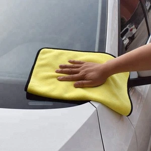 thick absorbent double-sided coral fleece car cleaning wash towel