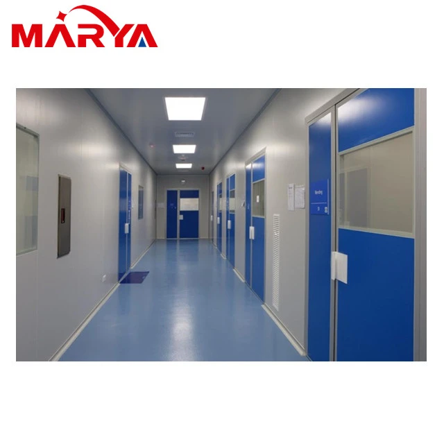 Thickness 100mm Sandwich Panel for Cleanroom Project ISO1-ISO8 Modular cleanroom panel for Pharmaceutical clean room partitions