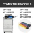 Import Toner Cartridge Set for Ricoh Aficio MP C300 C300SR C400 C400SR C401 C401SR Laser Printer from China