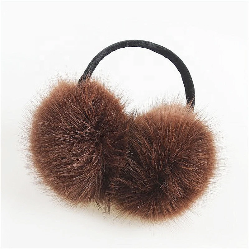 Top Quality Custom Fashion Winter Ear Covers Warm Fuzzy Ear Muffs