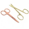 Top Quality Stainless Steel Eyebrow Scissors Custom Logo Beauty Tools