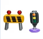 Toys Inflatable Warning Road Sign