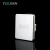 Import Tuya 2 Gang Luxury Touch Screen EU Standard Wifi Smart Home Wall Switches compatible with Alexa and Google Home Voice control from China