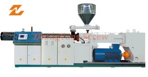Twin Parallel Extruder Machinery for PVC Pipe Sheet Profile