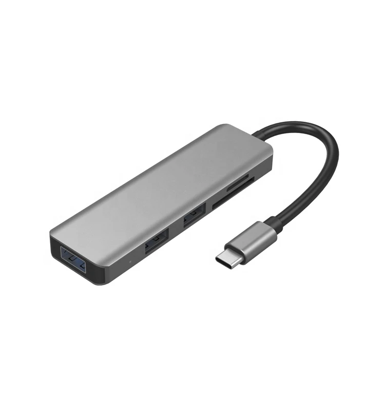type c hub  or type c adapter with 3usb3.0+sd+tf ,type c hub  for macbook pro and Other Laptops