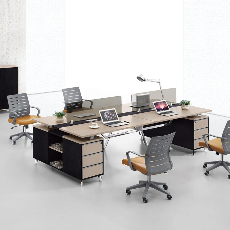 UL-20N0939 Modern Elegant Ergonomic Melamine Wooden School Office Desk Workstation