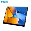 Ultra Thin Cheap 1920*1080P IPS Screen Two USB Type C Monitor Portable 14.1 Inch Portable Monitor for Laptop
