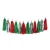 Umiss Merry Christmas Tree  party decoration paper  banner   tissue pom pom tassels garland  balloon