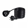 UNITED CABLE Power Extension Lead 5 Metre Black 240VAC 10AMP