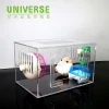 UNIVERSE custom transparent clear pet box double layer acrylic cage hamster cage acrylic for small animals