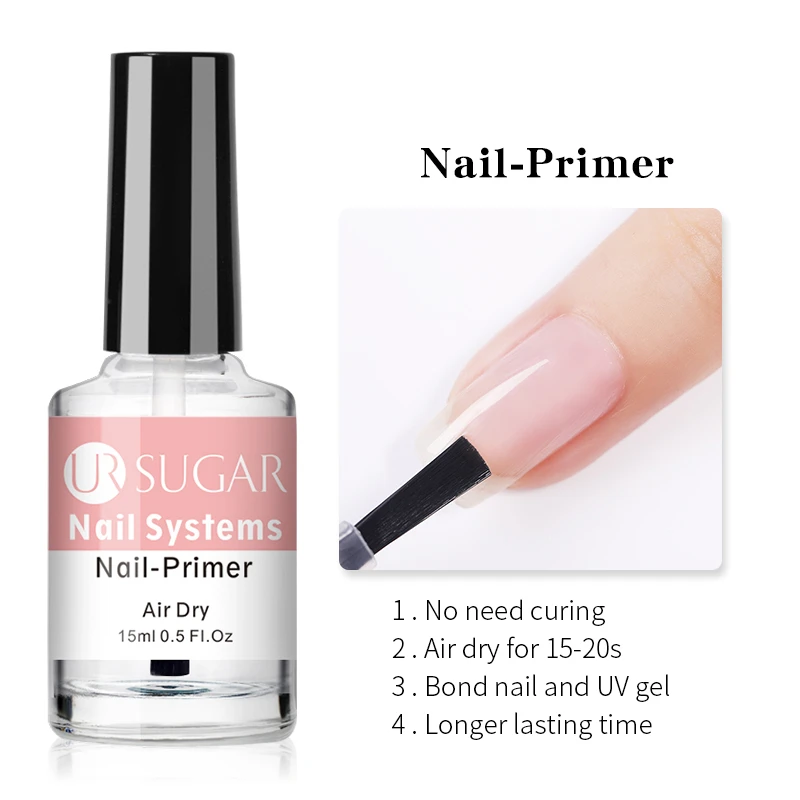 UR SUGAR 15 ML Nail Prep Dehydrator and nail primer for function gel Manicure nail art tools