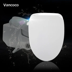 Vancoco Vcc61 Night Light Battery Operated Heated Intelligent Electric Toilet Seat Cover