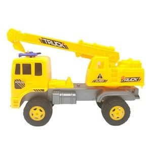 Vehicle Toy Friction Power Builder Machine Truck Arm Crane Hoist For Construction Car Toy