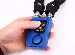 vehicles security steel chain waterproof alarm password lock code changeable locks other bicycle accessories