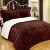 Import Velvet and Sherpa Quilted Bedspread Quilt from China