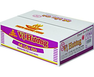 VI HUONG INSTANT NOODLES WITH HIGH QUALITY IN VIET NAM 65GR X 30 PACKETS