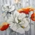 Import Vinpi Vietnam Flowers in rain  Wall Art Handmade flower oil painting from China