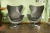 Import Vintage design Arne Jacobsen Aviation Spitfire Aluminum swivel Egg chair from China