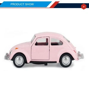 Vintage simulation cute shape diecast model alloy car toy for kids