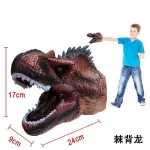 Vinyl hand  puppet dinosaur toys prank toys for children different designs dinosaurs