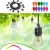 Import Voice-controlled RGB chaser LED light string Waterproof outdoor Holiday christmas decorations with remote controller from China