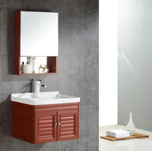 Wall mounted bathroom vanity cabinets in China