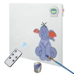 Wall Mounted new Infrared ECO Paintable 500W Electric Ceramic Flat Panel Heater